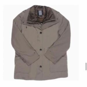 NWT MISS GALLERY STADIUM RAINCOAT - removable hood